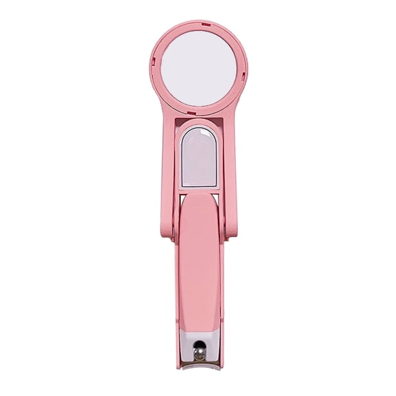 Soumake Multi-functional Nail Clipper with Magnifying Glass Easy to Carry And Store Anti-Splash Design Nail Scissors for Elderly