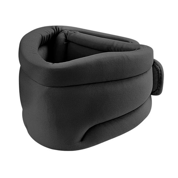 Soumake Neck Brace for Sleeping All-Round Support Anti Snoring Adjustable Neck Support Brace for Neck Correction Soft Foam Wraps Effective Neck Pain Relief Solution