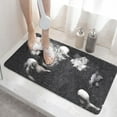 thumbnail image 1 of Soumake Non-Slip Bathtub Mat Fast Drying Foot Scrubber Mat Super Absorbent Friendly to Skin Wear Resistant Bathroom Shower Foot Mat Accessories, 1 of 8