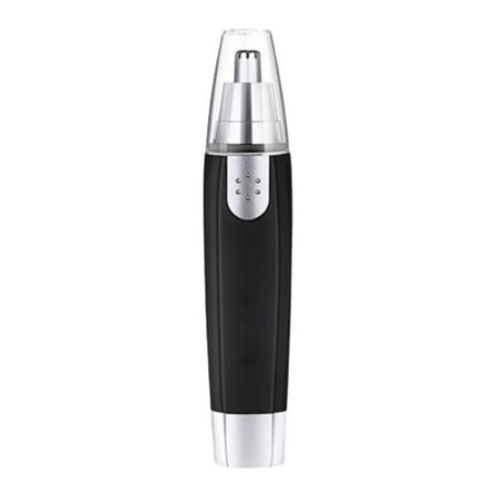 Soumake Nose Hair Trimmer – Dustproof, Washable Cutter Head with 360° Rotation, Mute & Hygienic; Battery-Operated for Painless Grooming