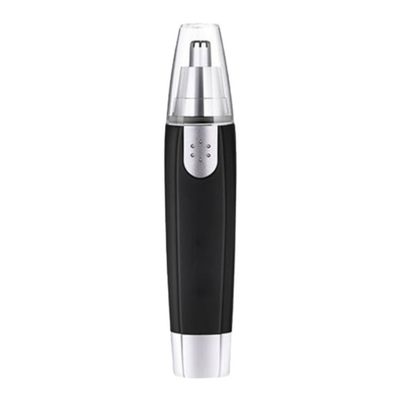 Soumake Nose Hair Trimmer – Dustproof, Washable Cutter Head with 360° Rotation, Mute & Hygienic; Battery-Operated for Painless Grooming