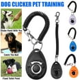 thumbnail image 1 of Soumake Pet Trainer Oval Shape Elastic ABS Dog Training Clicker for Outdoor, 1 of 8