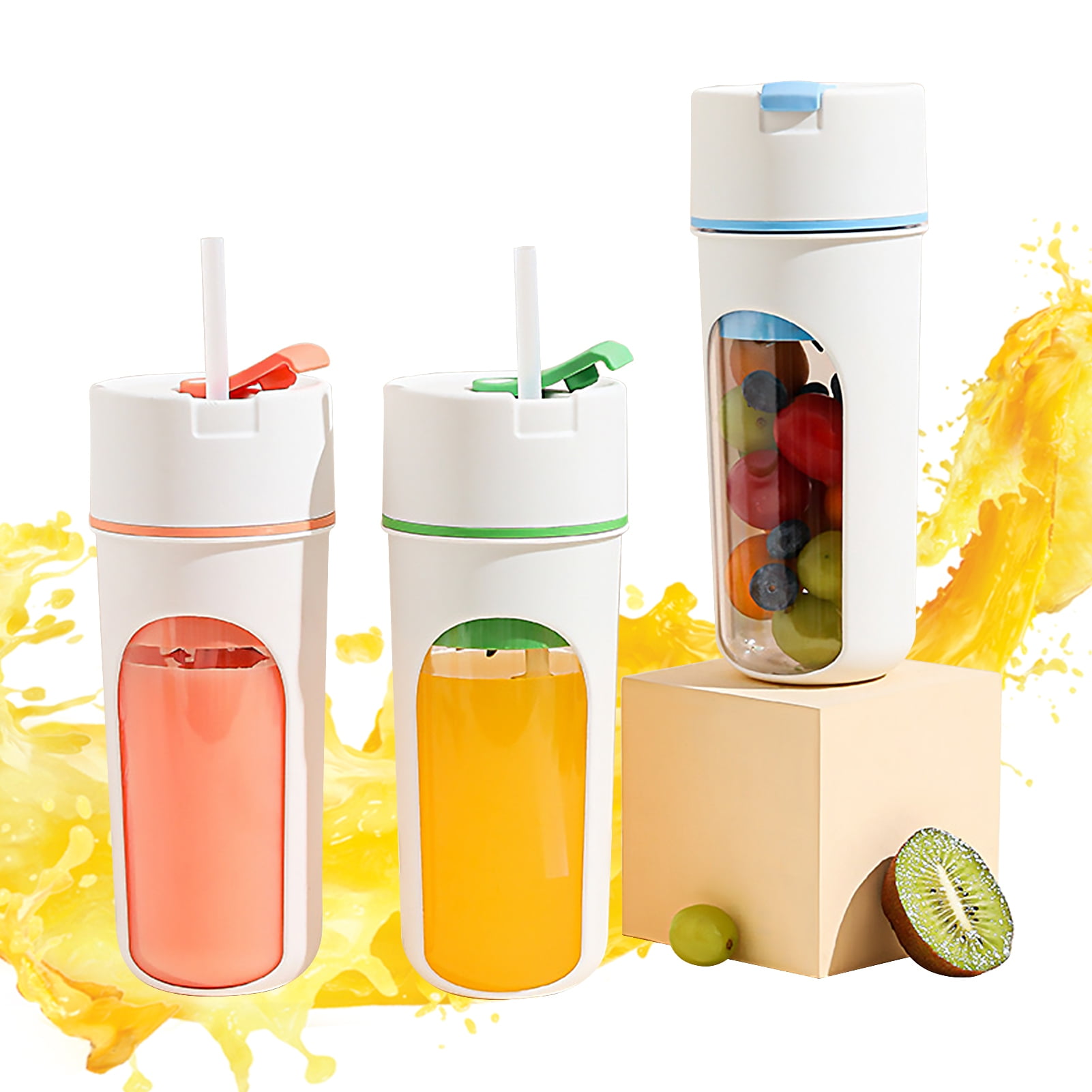 Soumake Portable Juicer Blender USB Rechargeable Powerful Motor 6