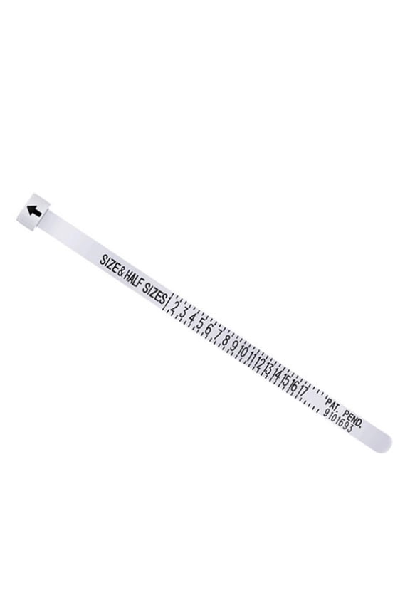 Portable Reusable Accurate Ring Sizer Gauge Measuring Tool Jewelry Accessories