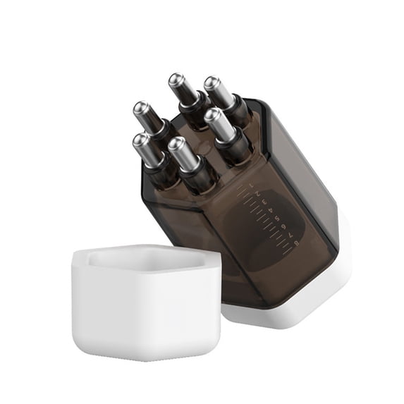 Soumake Portable Scalp Applicator Comb – Hair Treatment & Essential Oil Massager with 6 Rolling Balls, Removable & Washable