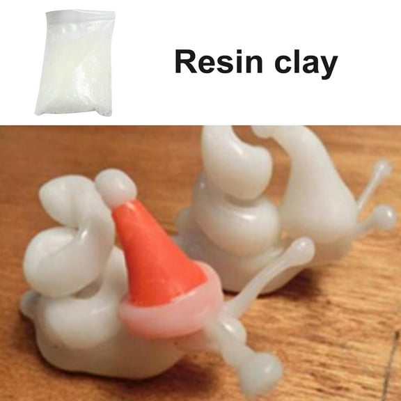 Soumake Resin Clay Diy Moldable Plastic Pellets Shape Mold Reusable Heat Reshaping Easy To Use Resin Clay For Sculpting