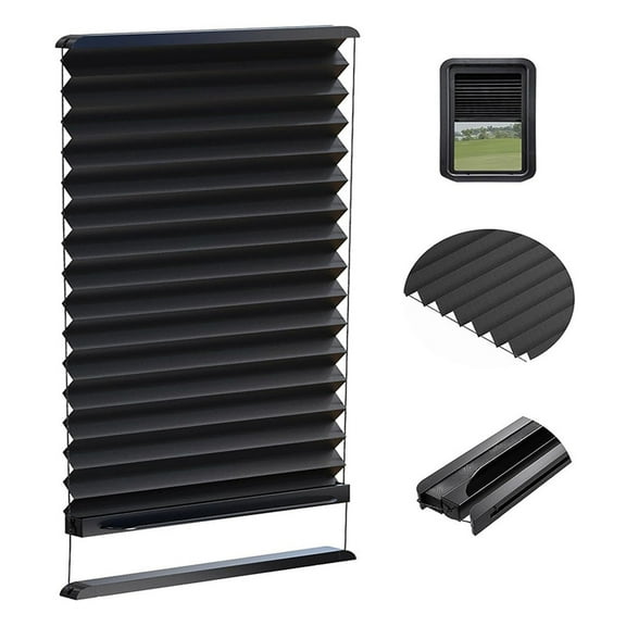 Soumake Rv Sunshade Window Curtain Anti-Mosquito Dust-Proof Thermal Insulation Uv-Resistant Privacy Protection Car Glass Curtain Side Sunshade For Lippert