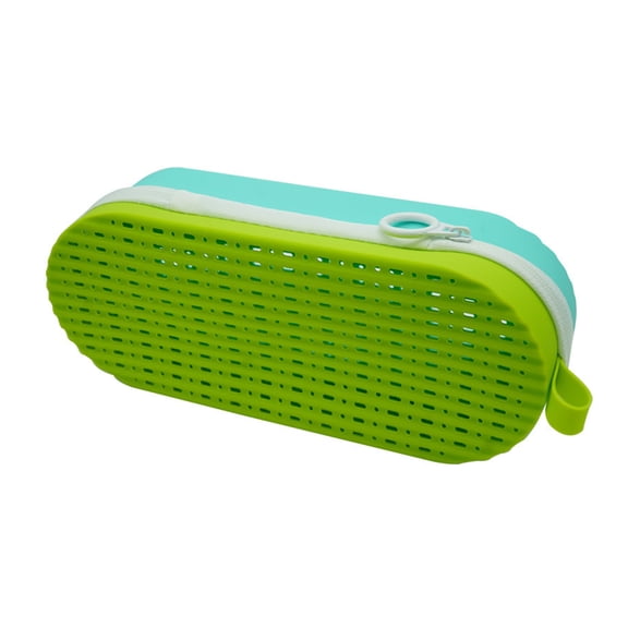 Soumake Silicone Swimming Goggle Case with Drain Hole Lightweight Shockproof Goggle Protective Box for Swimming Goggles