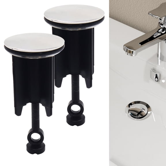 Soumake Sink Strainer Height Adjustable Sink Plug Easy Installation Universal Sink Stopper for Kitchen Bathroom