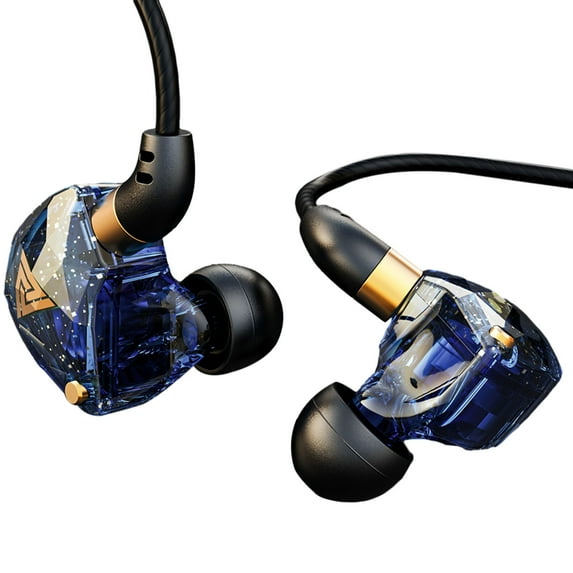 Soumake Sports In-Ear Headset with Noise-Canceling Mic Heavy Bass 3.5mm Wired Earphones for Computers Laptops And Phones