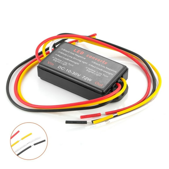 Soumake Strobe Controller Plug Play Replacement 10-30V Flashing Flasher Module for LED Side Marker