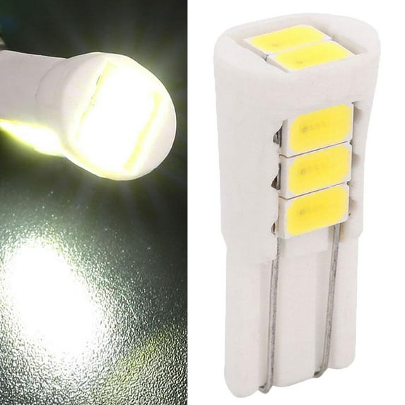 Soumake T10 5050 8SMD LED Ceramic Car Auto Truck Side Width Dashboard Light Lamp Bulb