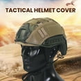 Soumake Tactical Helmet Cover with Elastic Strap Waterproof Wear