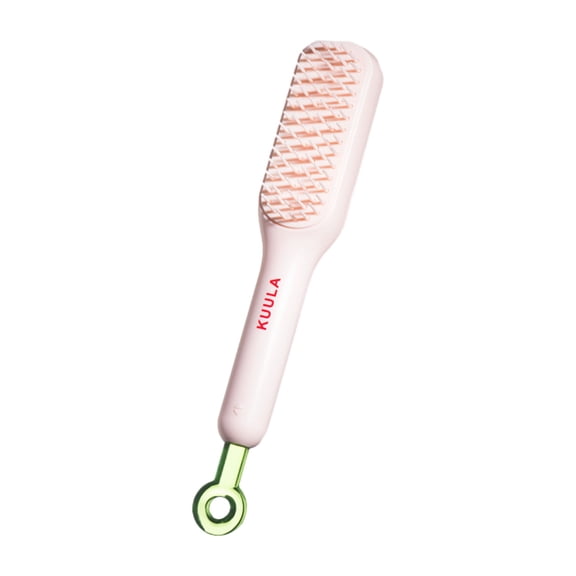 Soumake Telescopic Massage Comb Self-Cleaning Anti-Static One-Pull Clean Retractable Swivel Portable Shaping Massage Comb Brush Hairbrush
