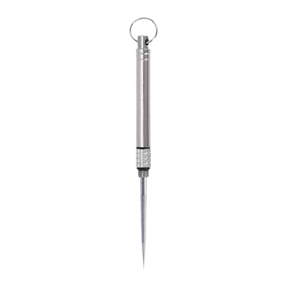 Soumake Toothpick Detachable Anti-blocking Teeth Hanging Keychain Multi-functional Fruit Pick Titanium Dental Pick Camping Tool Outdoor Supply