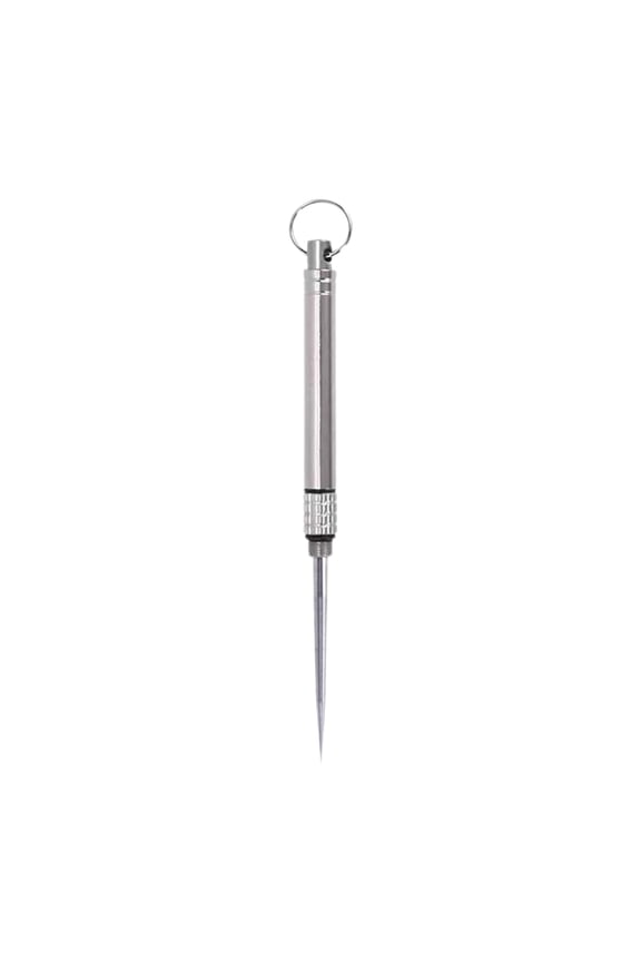 Toothpick Detachable Anti-blocking Teeth Hanging Keychain Multi-functional Fruit Pick Titanium Dental Pick Camping Tool Outdoor Supply