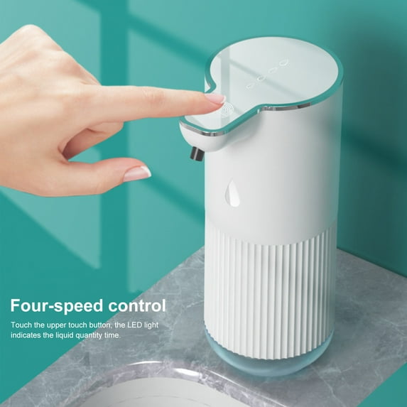 Soumake Touchless Liquid Soap Dispenser IPX5 Waterproof Design 350ml Capacity USB Rechargeable Automatic Hand Sanitizer Dispenser