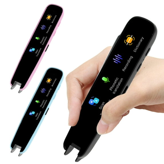 Soumake Translator Pen Multipurpose Translation Device High Accuracy Quick Query Offline Use Rechargeable Wireless Intelligent Wi-Fi Scanning Pen