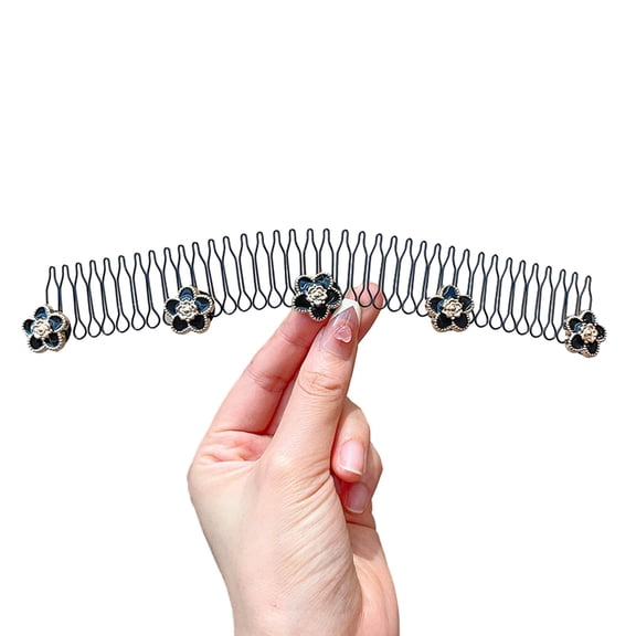 Soumake U-Shape Hair Finishing Fixer – Metal Wire Hair Comb with U-Pin Design for Bangs & Precise Styling Finishing Touches