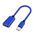 thumbnail image 1 of Soumake USB C to USB Adapter Type C OTG Cable USB C Male to USB 2.0 Female Cable Adapter for Office, 1 of 5