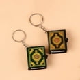 thumbnail image 1 of Soumake Unisex Mini Quran Arabic Pendant Keychain Bag Car Hanging Key Ring Birthday Gift, 1 of 3