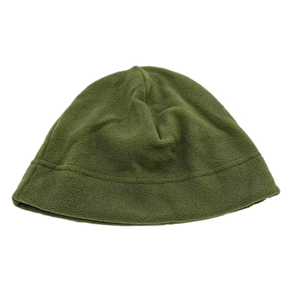 Soumake Unisex Winter Fall Hat High Elasticity Solid Color Elastic Anti-slip Regular Fit Soft Warm Windproof Hip Hop Polar Fleece Beanie Outdoor Cycling Cap