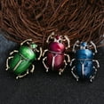thumbnail image 1 of Soumake Vintage Lady Beetle Enamel Animal Insect Brooch Pin Women Scarf Party Jewelry, 1 of 8