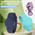 thumbnail image 1 of Soumake Waterproof Bracelet Soft Silicone Safe Comfortable to Wear Adjustable Strap GPS Tracker Protective Case for Airtag Wristband, 1 of 8