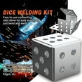thumbnail image 1 of Soumake Welding Kit Dice 16 Gauge Welding Plate DIY Cube Rustproof Corrosion Resistant Easy to Install Beginner Welder Practice Tool, 1 of 7