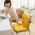 thumbnail image 1 of Soumake Winter Desk Chair Cushion with Fixing Strap for Anti-slip Thickened Good Elasticity And Softness Keep Warm Office Chair Seat Cushion Rocking Chair Computer Chair Cushion, 1 of 8