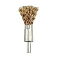 thumbnail image 1 of Soumake Wire Wheel Brush Rotary Tool Rustproof Corrosion Resistant Wide Application Reusable Easy to Install Coated Crimped Wire Brush, 1 of 5