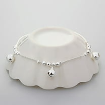 Soumake Women Fashion 3Pcs Bells 12 Beads Luxury Chain Ankle Bracelet Beach Anklet