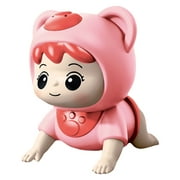Sound-Activated Crawling Companion with Music for Early Movement Development and Posture Training
