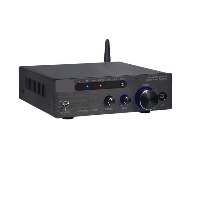 Sound Amplifier 100W Mini HiFi Stereo Class D Amplifier Bluetooth ...