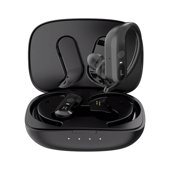 KIBVOE Hearing Aids for Senior with Noise Reduction, Rechargeable Mini in-Ear Digital Hearing Aids for Seniors, 1Pair (Black)