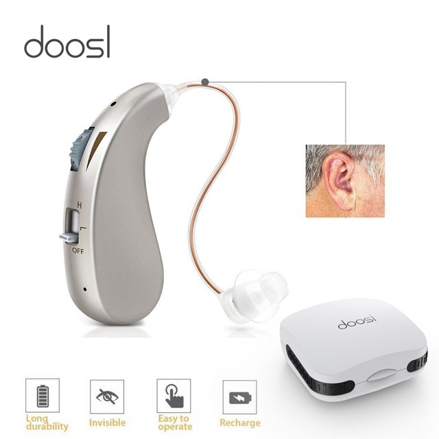 Sound Amplifiers for Ears USB Rechargeable Hearing Assist for Seniors