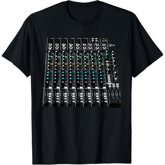 Sound Audio Engineer Mixing Board T-Shirt T-Shirt