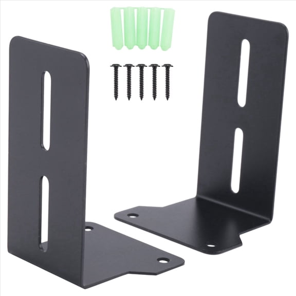 Sound Bar Mounts Wall Brackets Easy To Install Anti-Drop Shelf Holder, Universal Soundbar Speaker Mounting Bracket