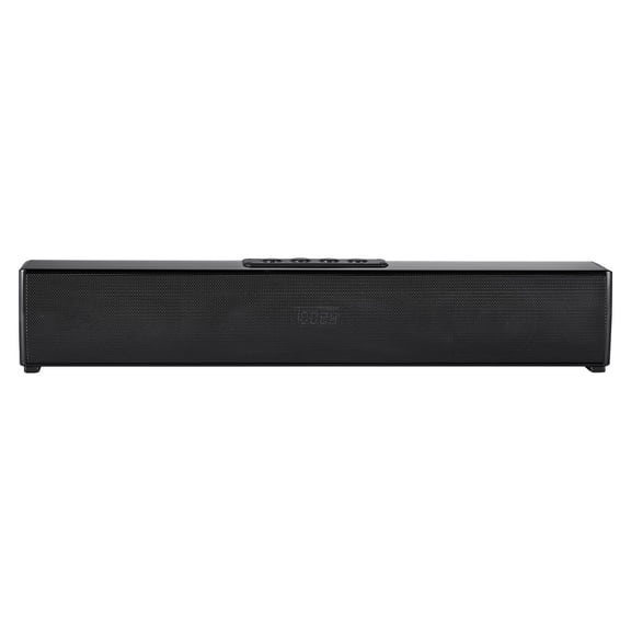 17-Inch Compact Sound Bar for Smart TV, 2.0 Channel, 80W Surround Sound Speakers with Bluetooth, AUX, HDMI, USB Connection, Remote Control, Easy Setup for PC, Home Theater, and Projector Audio