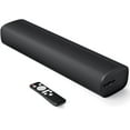 thumbnail interactive-video image 1 of Sound Bar, Sound Bars for Smart TV Bluetooth 5.0 Soundbar 50W 17Inch Small Soundbars with ARC/Optical/AUX Connection, Soundbar Surround Sound Bars for Home Theater Audio, 1 of 8