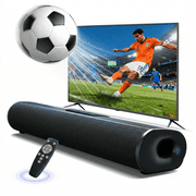 Jierben Sound Bar for TV , home theater sound system TV Speakers with 3 EQ Modes, Bluetooth 5.4/HDMI-ARC/Optical/AUX Connection for PC/Gaming/Projectors