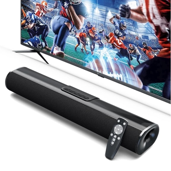 Jierben 50W Sound Bar for Smart TV, 3D Surround Sound System, TV Sound Bar with HDMI ARC/Optical/AUX/USB, Bluetooth 5.3, Home Theater Sound System