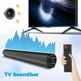 thumbnail image 1 of Sound Bar for TV Bluetooth 5.0 Surround Sound Speaker with Built-in Subwoofers & Remote, Home Theater Audio Sound Bar Work with Traditional or Smart TV, Computer, 1 of 14