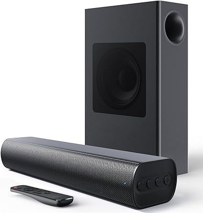 Sound Bars for TV with 100 watts Subwoofer, 16inch Mountable Sound Bar