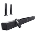 thumbnail image 1 of Bluetooth Sound bar for TV, 50W Sound Bar with 4 Drivers and Remote Control, Home Audio TV Speakers Sound Bar with Arc/Optical/AUX Connect, 1 of 10