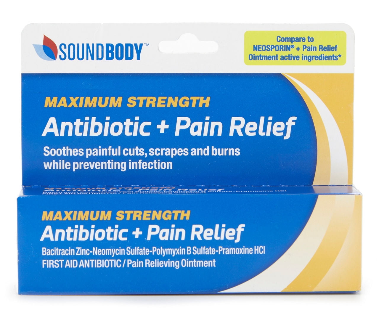 Sound Body Maximum Strength Antibiotic Ointment, 1 Oz.
