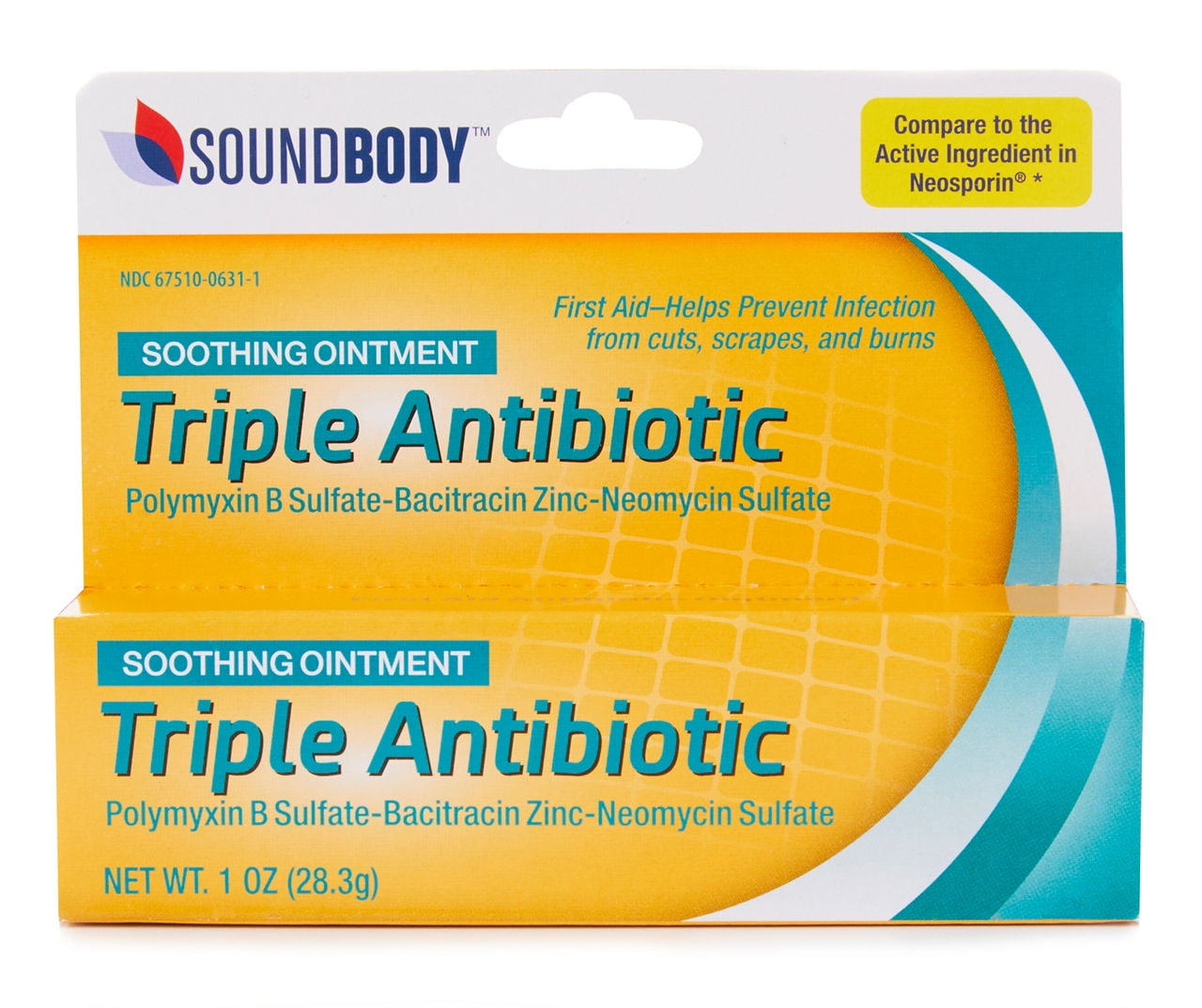 Sound Body Triple Antibiotic Ointment, 1 Oz.