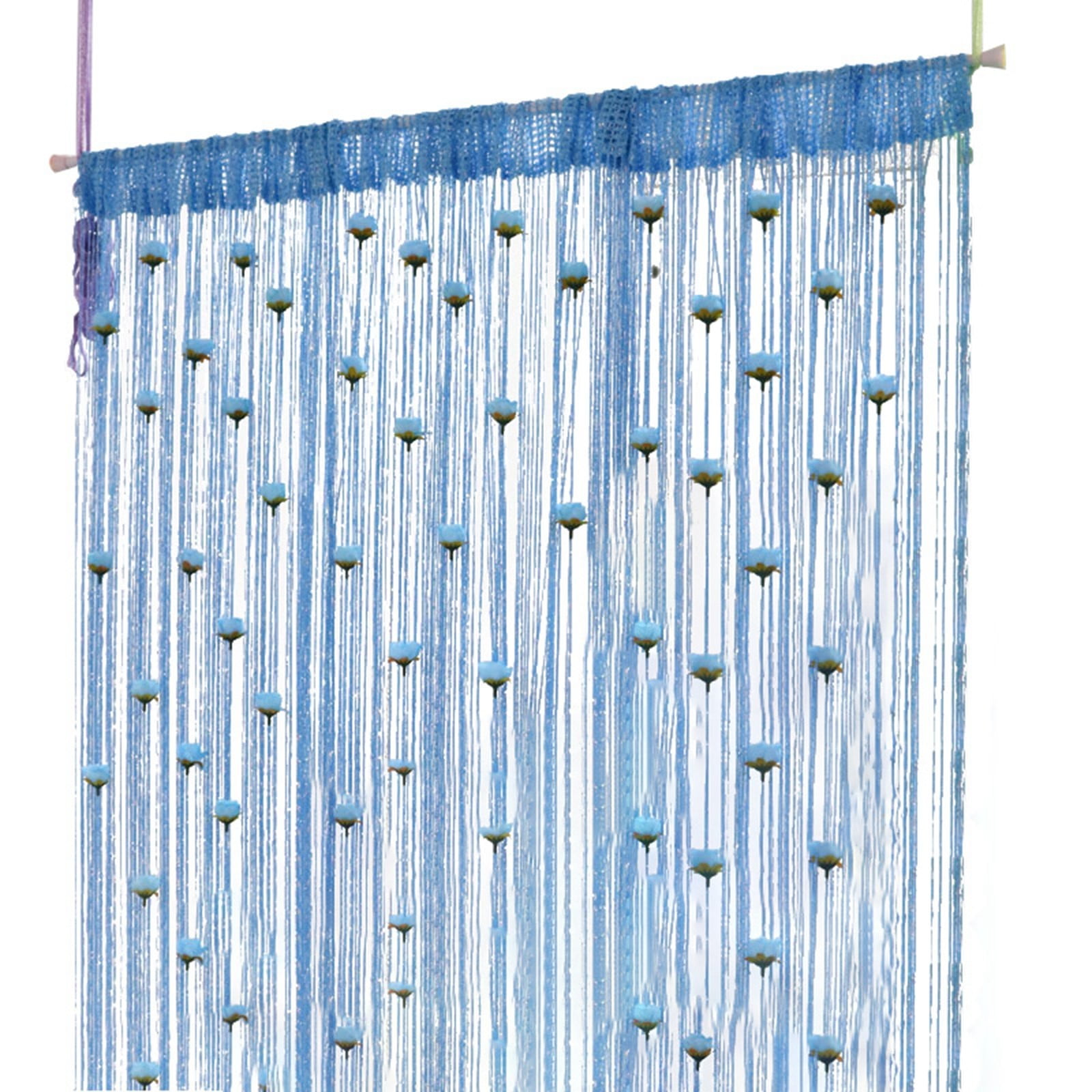 Sound Canceling Curtains Shower Curtain 76 Inches Long Rose Thread Door