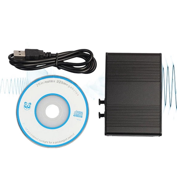 Sound Card 4 2KHz 48KHz Stereo 5.1 Audio USB 2.0 for Laptop - black