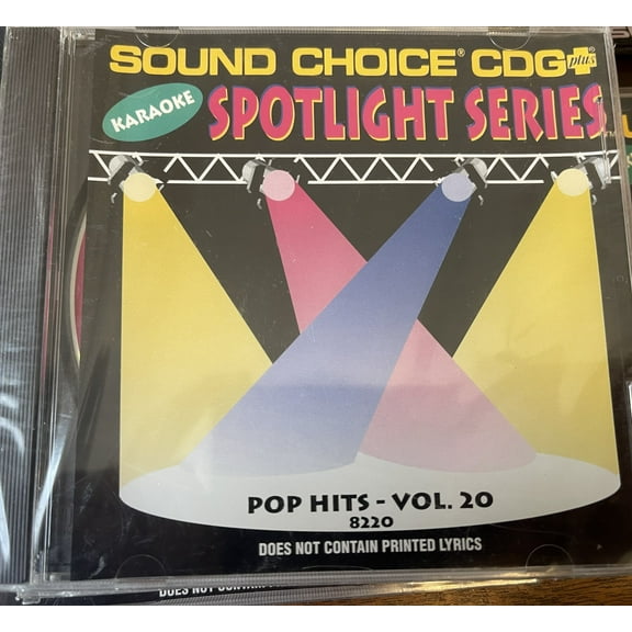 Sound Choice Spotlight Series Karaoke : Pop Hits - Vol. 20 (8220)